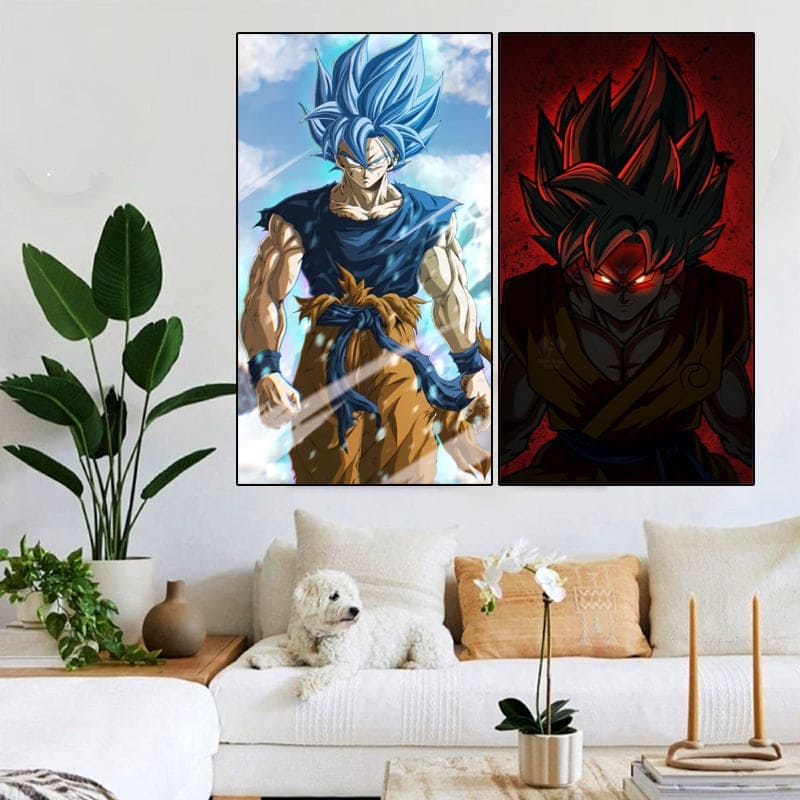 Dragon Ball Z Frame Walls Dekor 